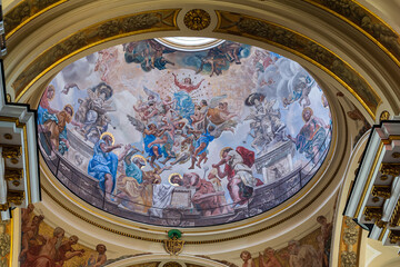 Isernia, Molise. The Cathedral of St. Peter the Apostle is the most important Catholic building of...