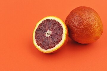 orange and grapefruit