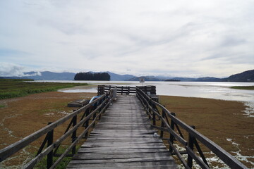 Muelle, Puente, Laguna