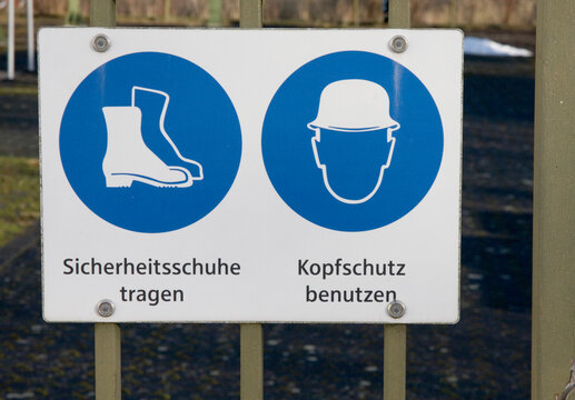 Schild Sicherheit