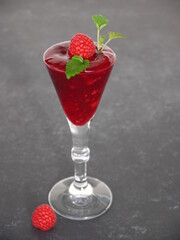 Rote Grütze zum Dessert