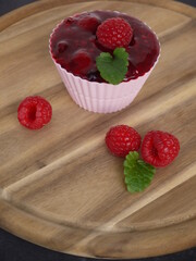 Rote Grütze zum Dessert