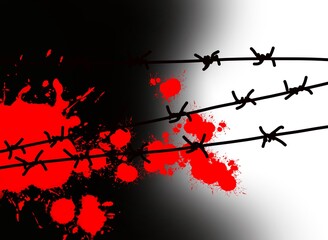 barbed  wire and blood, Freedom 