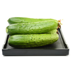 cucumber on a white background