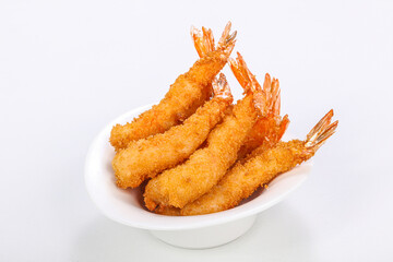 Asian style - prawn in tempura