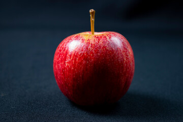 bright and sweet red apple