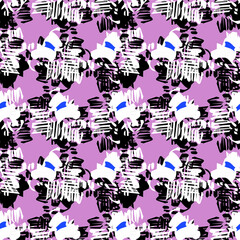 seamless pattern with skulls