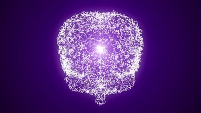 Brain study, MRI, brain section analysis. Technologies and medicine, the future of diagnosis. Technological equipment, innovation and advances in the medical field