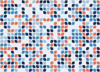 Fototapeta premium Abstract Geometric Pattern generative computational art illustration