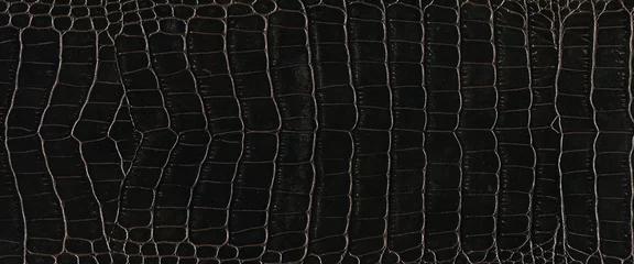 Foto op Plexiglas Glamour stijl Zeer luxueuze krokodil-imitatiehuidtextuur gebruikt in de textielindustrie