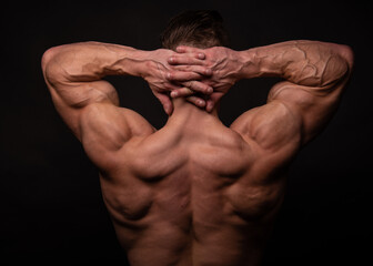 Male back