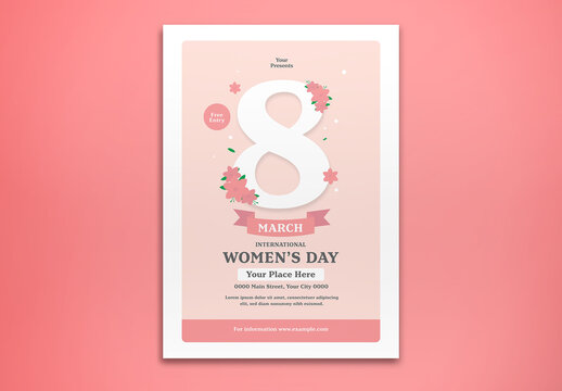 International Women's Day Flyer Layout