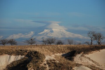 erciyes  mountains at cappadocia
