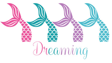 Mermaid tails, cute