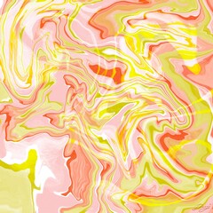 Abstrakt fließende Farbe 