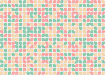 Abstract Geometric Pattern generative computational art illustration