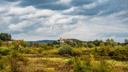 tyniec, opactwo , jesień