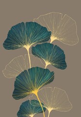 Background plant graphic art wallpaper