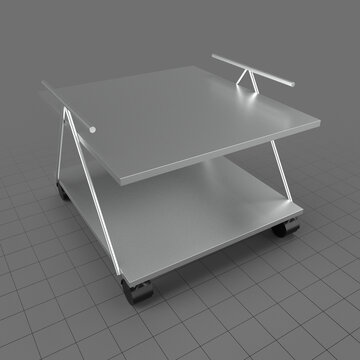 Food beverage trolley cart