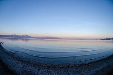 sunrise on the beach greece oropos