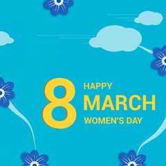 March 8. International Women's Day. A celebration of spring.