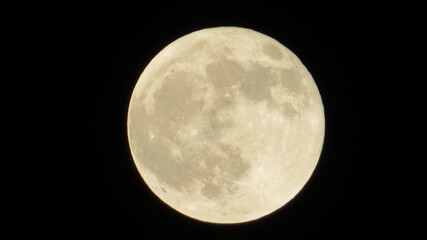Moon  with craters
