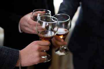 glass of champagne