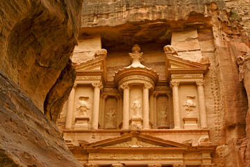 The Treasury at Petra, Jordan
