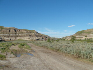 Badlands of southern Alberta 