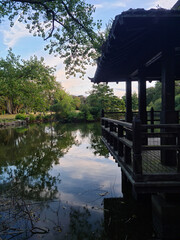 Guernsey Channel Islands, Saumarez Park Pond
