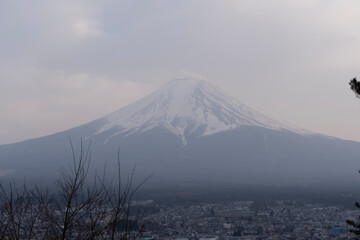 mountain in winter