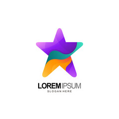 star logo design and template