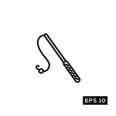 Fishing Icon Vector. Fishing Symbol vector