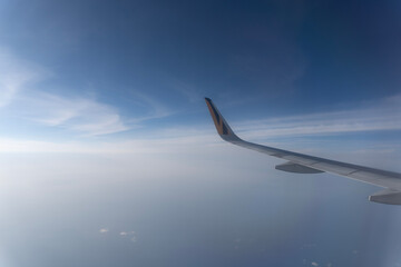 view from the plane