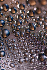 Colorful water droplets macro modern dreamy wet background high quality prints fifty megapixels