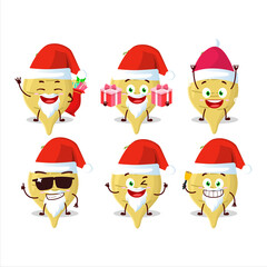 Santa Claus emoticons with parsnip cartoon character