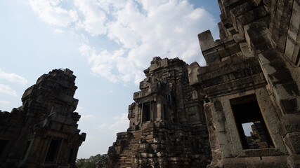 Naklejka premium ruins of the temple