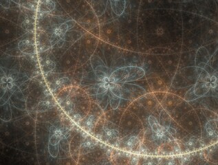 Imaginatory fractal background Image