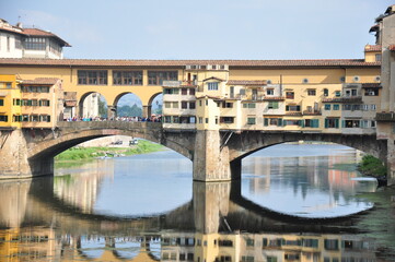 Obraz premium ponte vecchio city