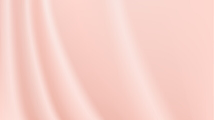 ピンク色のサテンの布の背景ベクターイラスト