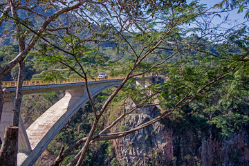  Mountain bridge in the Sierra Madre