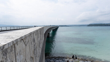 Obraz premium bridge over the sea