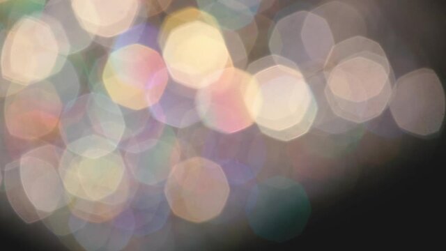 Abstract bokeh lights with soft light background illustration
