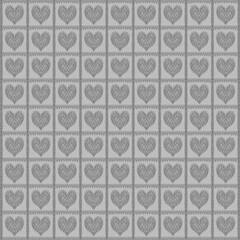 Repeated patterns of hearts for scrapbooking, wallpaper, fabrics and other types of needlework.