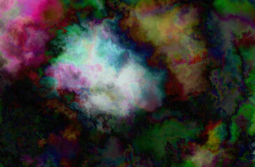 Obraz na płótnie Canvas abstract gradient fractal colorful grunge image paint background bg texture wallpaper art frame sample illustration board