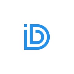 IDD letter logo vector