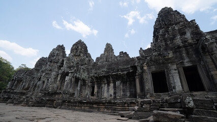 Naklejka premium bayon temple country