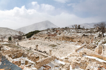 Welcome to Sagalassos. Isparta, Turkey.To visit the sprawling ruins of Sagalassos, high amid the jagged peaks of Akdag, is to approach myth: the ancient ruined city set in stark.