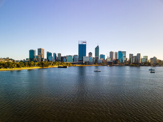 Fototapeta premium Perth City Skyline