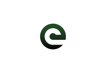 Letter EC Logo, Modern EC ,EC Logo, perfect for digital technology brand logo  - obrazy, fototapety, plakaty